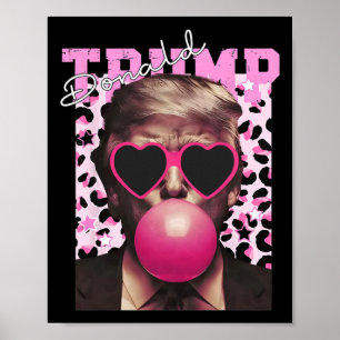 Donald Trump Bubble Gum Pink Sungles 1 Poster