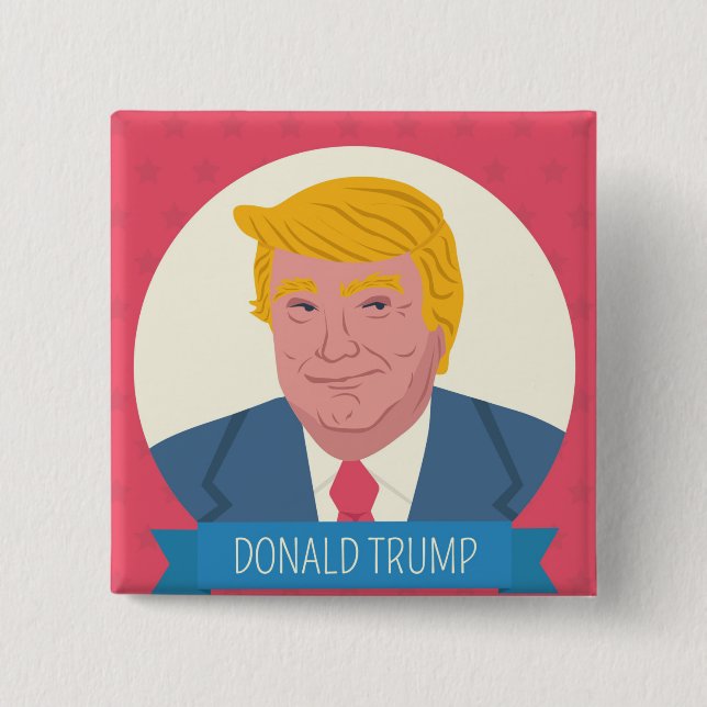Donald Trump Button (Vorderseite)