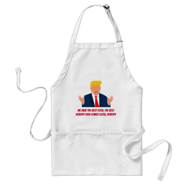 Donald Trump Cartoon lustige Koch GRILLEN Schürze  (Vorne)