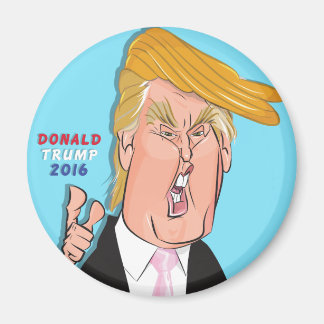 Donald Trump Cartoon Magnet