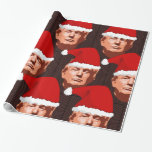 DONALD TRUMP CHRISTMAS SANTA Wrapping Paper Geschenkpapier<br><div class="desc">DONALD TRUMP CHRISTMAS WRAPPING PAPIER</div>