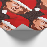 DONALD TRUMP CHRISTMAS SANTA Wrapping Paper Geschenkpapier<br><div class="desc">DONALD TRUMP CHRISTMAS WRAPPING PAPIER</div>