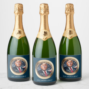 Donald Trump Classy Gold Champagne