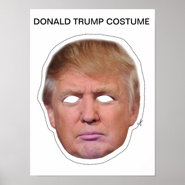 Donald Trump Costume Poster (Vorne)