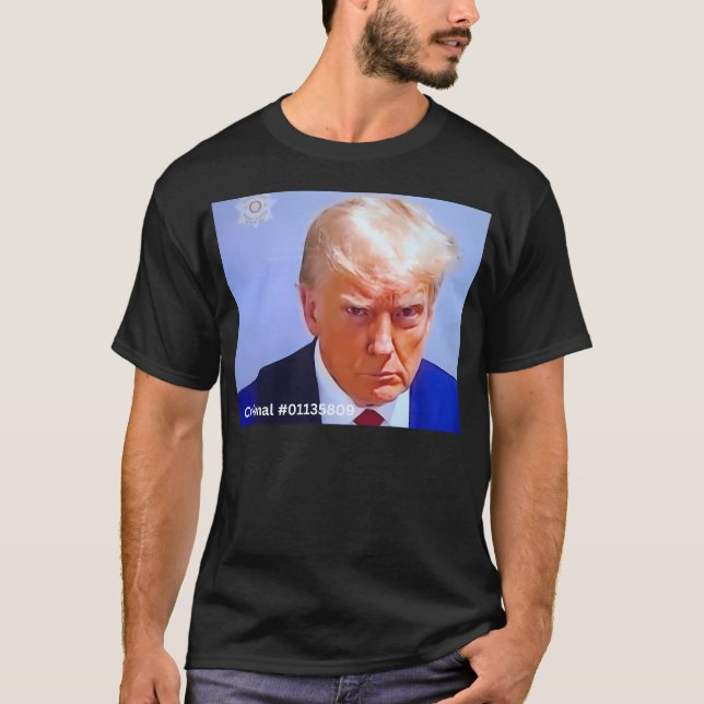 Donald Trump Criminal 01135809 T-Shirt (Vorderseite)