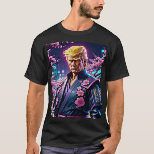Donald Trump Cyberpunk Samurai Warrior T-Shirt