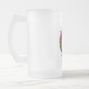 DONALD TRUMP- DADDY-ZUHAUSE MATTGLAS BIERGLAS