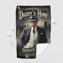 Donald Trump Daddys Zuhause Funny MAGA Movie Poste