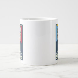 Donald Trump, den wir Overcomb sollen Jumbo-Tasse