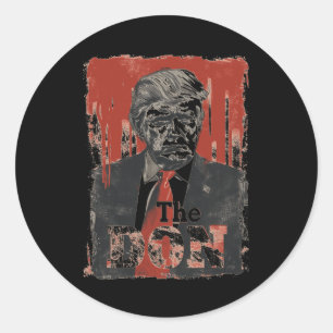 Donald Trump "der Don" 2024 Runder Aufkleber