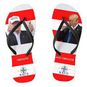 DONALD TRUMP: DIE NATO IST VERPFLICHTET/NICHT OBS FLIP FLOPS