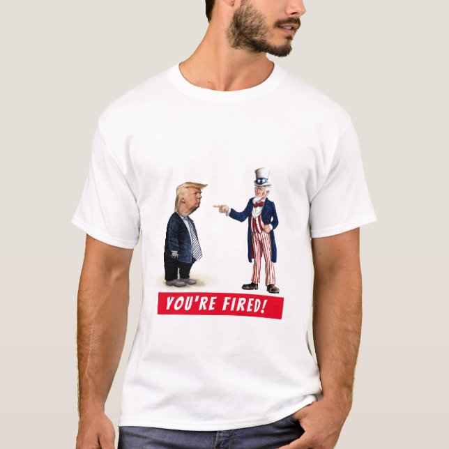 Donald Trump Du bist gefeuert! T-Shirt (Vorderseite)