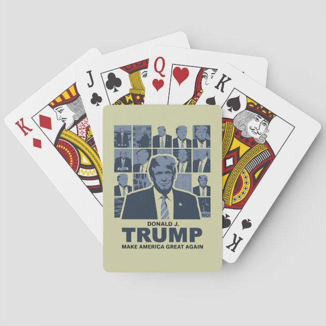 DONALD TRUMP ERA SPIELKARTEN (Rückseite)