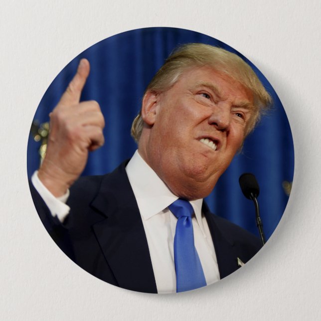 Donald Trump - es sagend, mögen Sie es ist Button (Vorderseite)