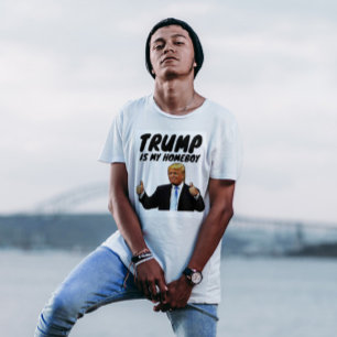 DONALD TRUMP EST MON T-SHIRT T-SHIRTS HOMEBOY