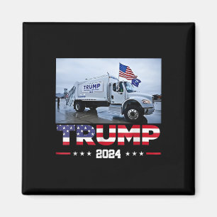 Donald Trump fährt Garge Truck - Garge Truck Trump Magnet