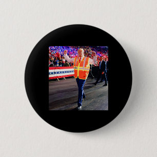 Donald Trump fährt in Garge Truck Shirt Garge Tee Button
