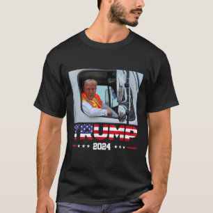Donald Trump fährt in riesigem Lastwagen 1  T-Shirt