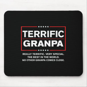 Donald Trump Fathers Day Geschenk für Granpa Funny Mousepad