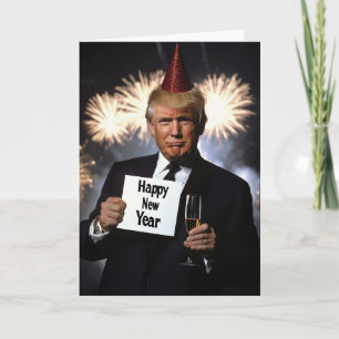 Donald Trump feiert Silvester stilvoll Einladung