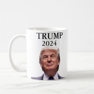 Donald Trump Foto Präsident 2024 Decal Kaffeetasse