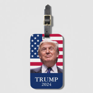 Donald Trump Foto - Präsident 2024 Gepäckanhänger