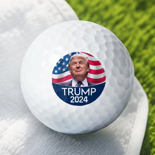 Donald Trump Foto - Präsident Golfball (Trump Golf Ball)