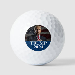 Donald Trump Foto - Trump 2024 Behalte Amerika gro Golfball
