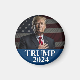 Donald Trump Foto - Trump 2024 Behalte Amerika gro Magnet