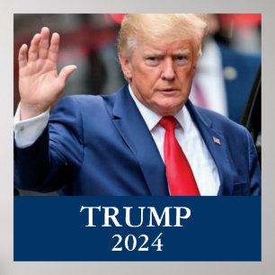 Donald Trump Foto - Trump 2024 Poster