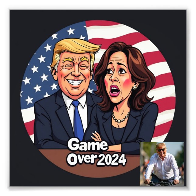 Donald Trump Fotodruck (Vorne)