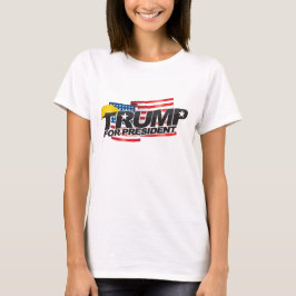 Donald Trump für den Präsidenten (mit Haaren) T-Sh T-Shirt
