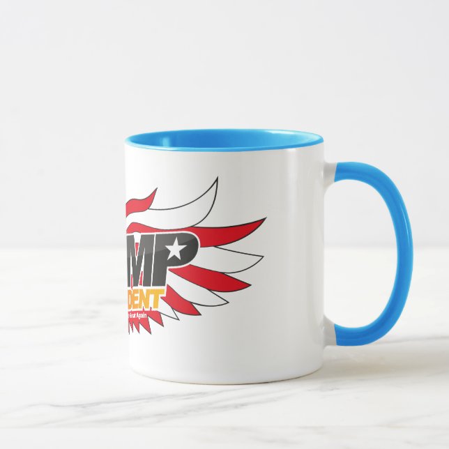 Donald Trump für die Tasse des Präsidenten (Rechts)