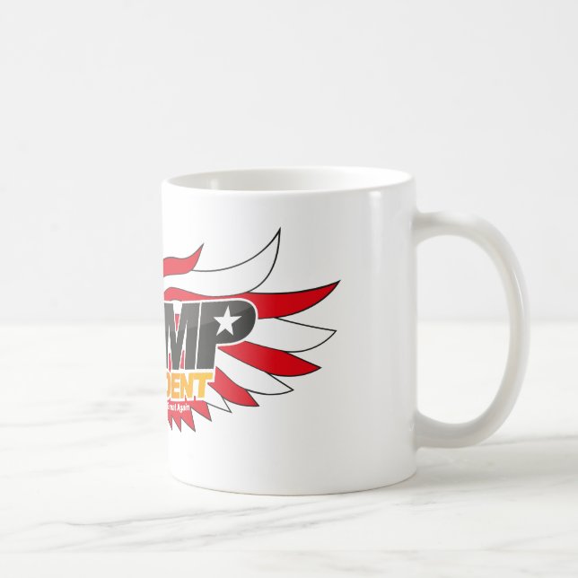 Donald Trump für die Tasse des Präsidenten (Rechts)