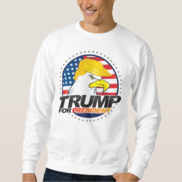 Donald Trump für Präsident Eagle Hair Sweater Sweatshirt