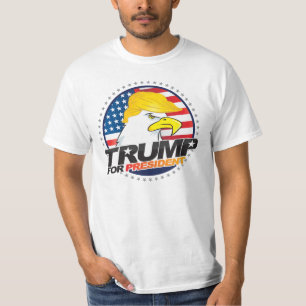 Donald Trump für Präsident Eagle Hair T-Shirt