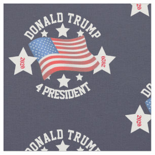Donald Trump für Präsident Stoff