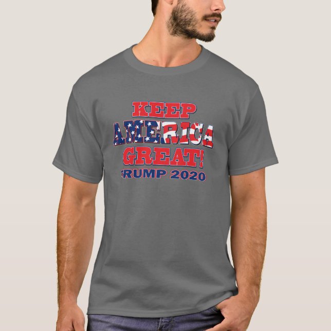 Donald Trump für Präsident T-Shirt (Vorderseite)