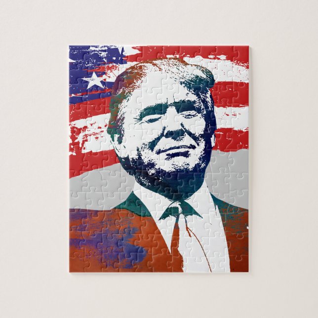 Donald Trump für Präsidenten (Vertikal)