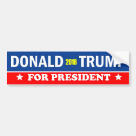 Donald Trump für Präsidenten 2016 Autoaufkleber