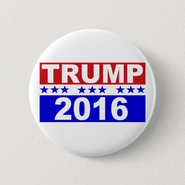 Donald Trump für Präsidenten 2016 Button (Vorderseite)