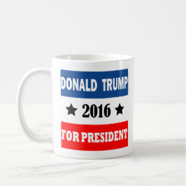 Donald Trump für Präsidenten 2016 Kaffeetasse