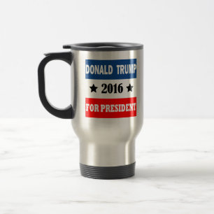 Donald Trump für Präsidenten 2016 Reisebecher