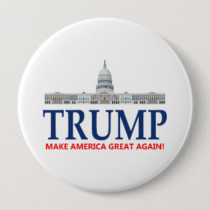 Donald Trump für Präsidenten Button