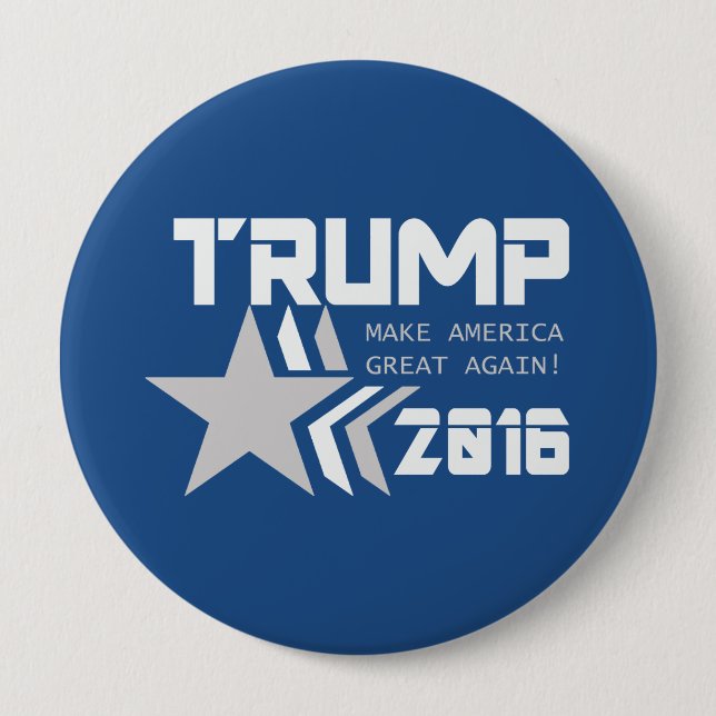 Donald Trump für Präsidenten Button (Vorderseite)