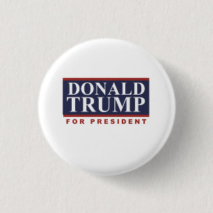 Donald Trump für Präsidenten Campaign Sign 2016 Button