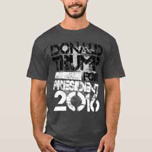 Donald Trump für Präsidenten Grunge T-Shirt