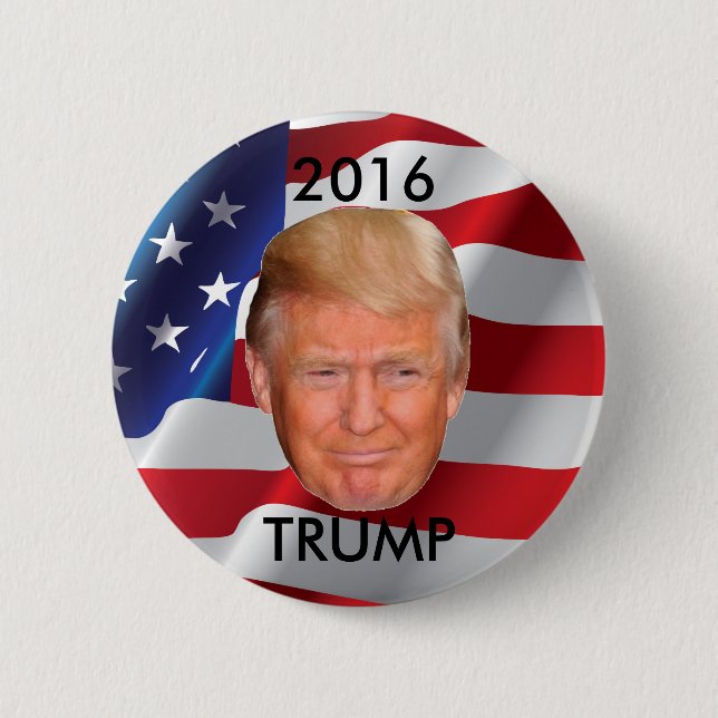 Donald Trump für Präsidenten im Jahre 2016 Button (Vorderseite)