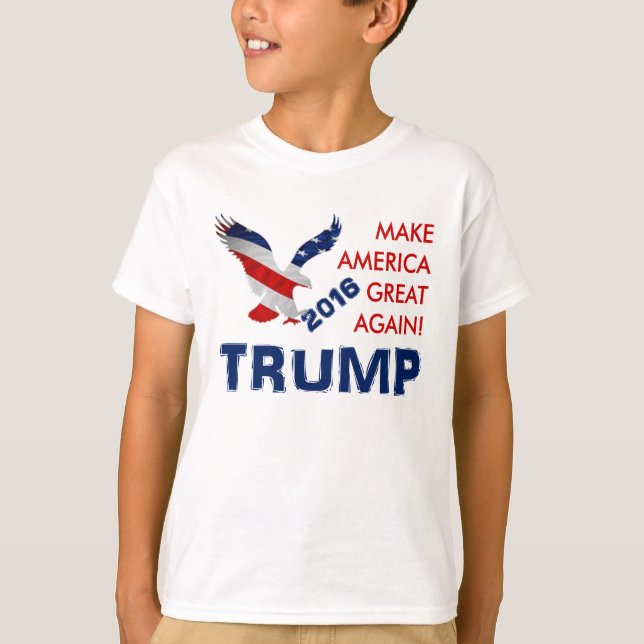 Donald Trump für Präsidenten T-Shirt (Vorderseite)