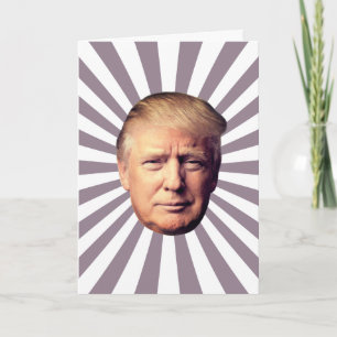 DONALD TRUMP GAGNE LA CARTE D'ANNIVERSAIRE